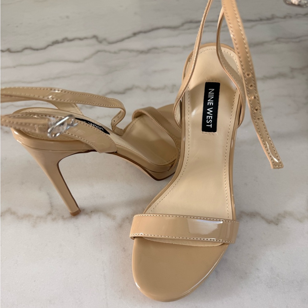 Nine West Beige Heels